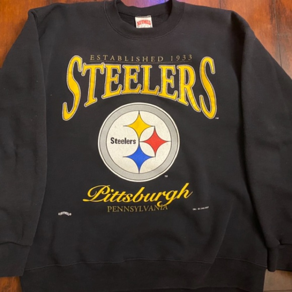 Vintage Pittsburgh Steeler Crewneck Sz L